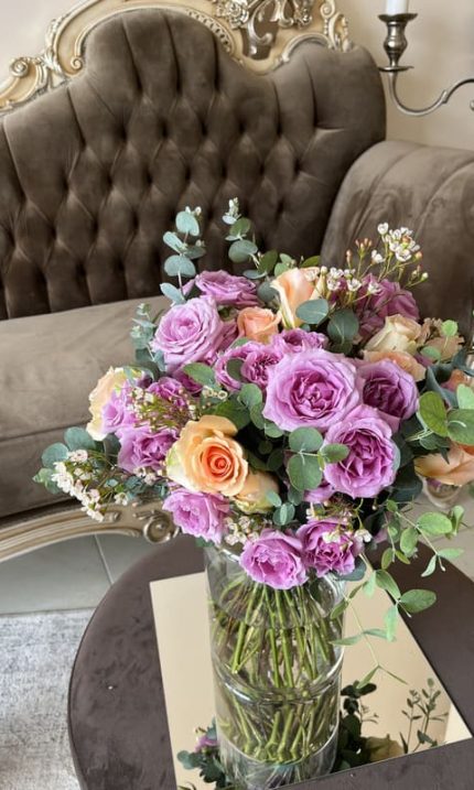 #4 - Big Roses and Roses Spray with Eucalyptus